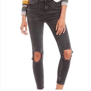 Free people busted knee jeans